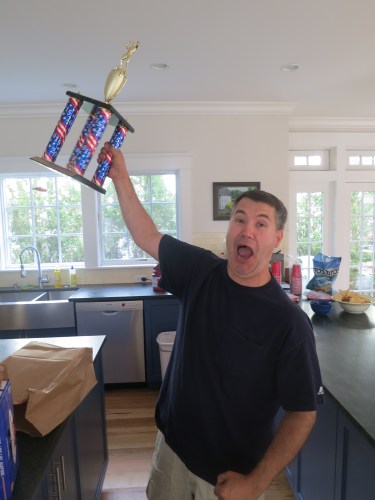 Doug Laidlaw has put his name into the running for Reunion King.